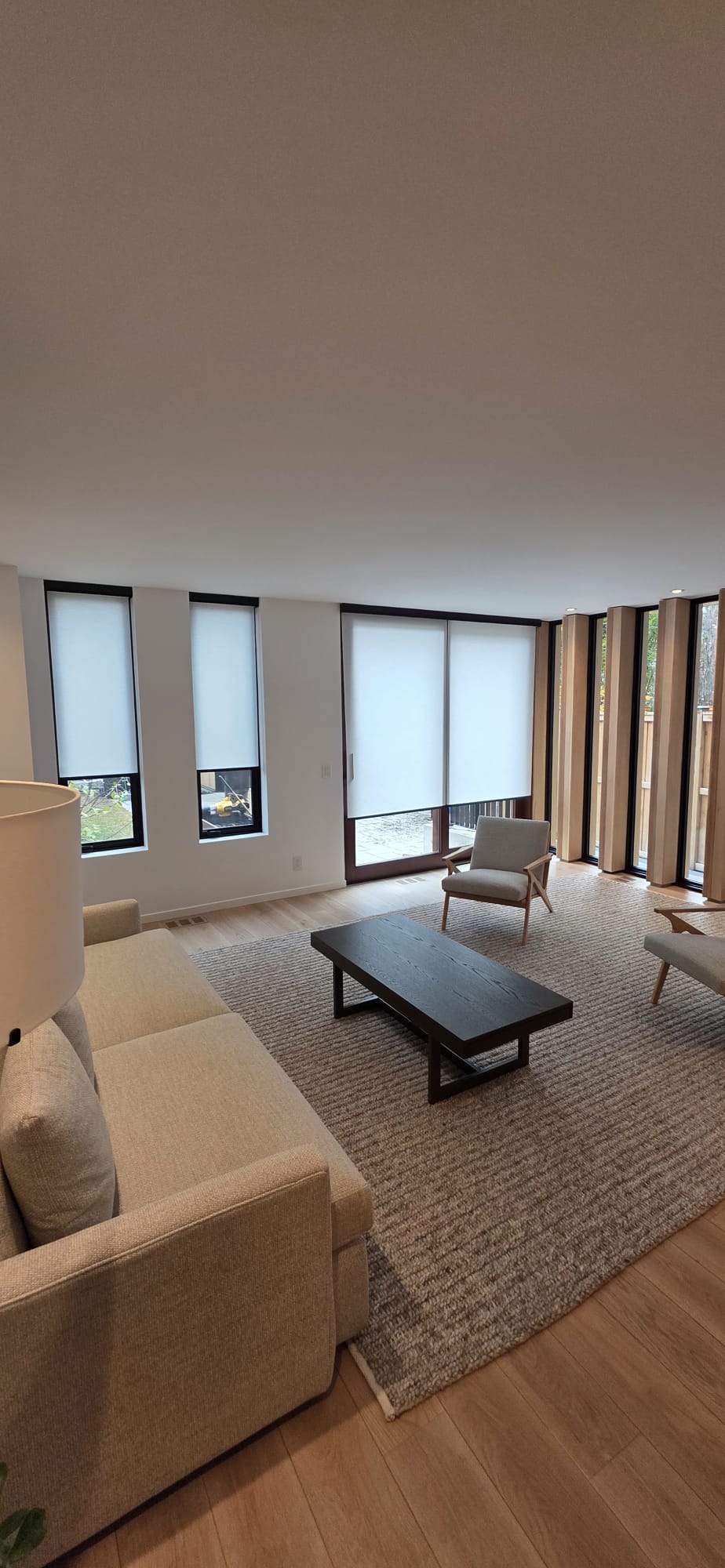Roller shade install 5