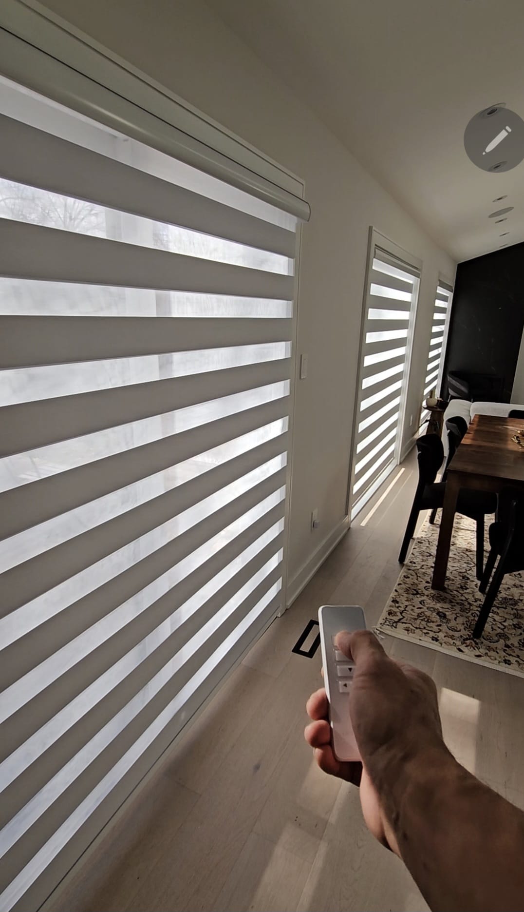 Motorized blinds — product hero